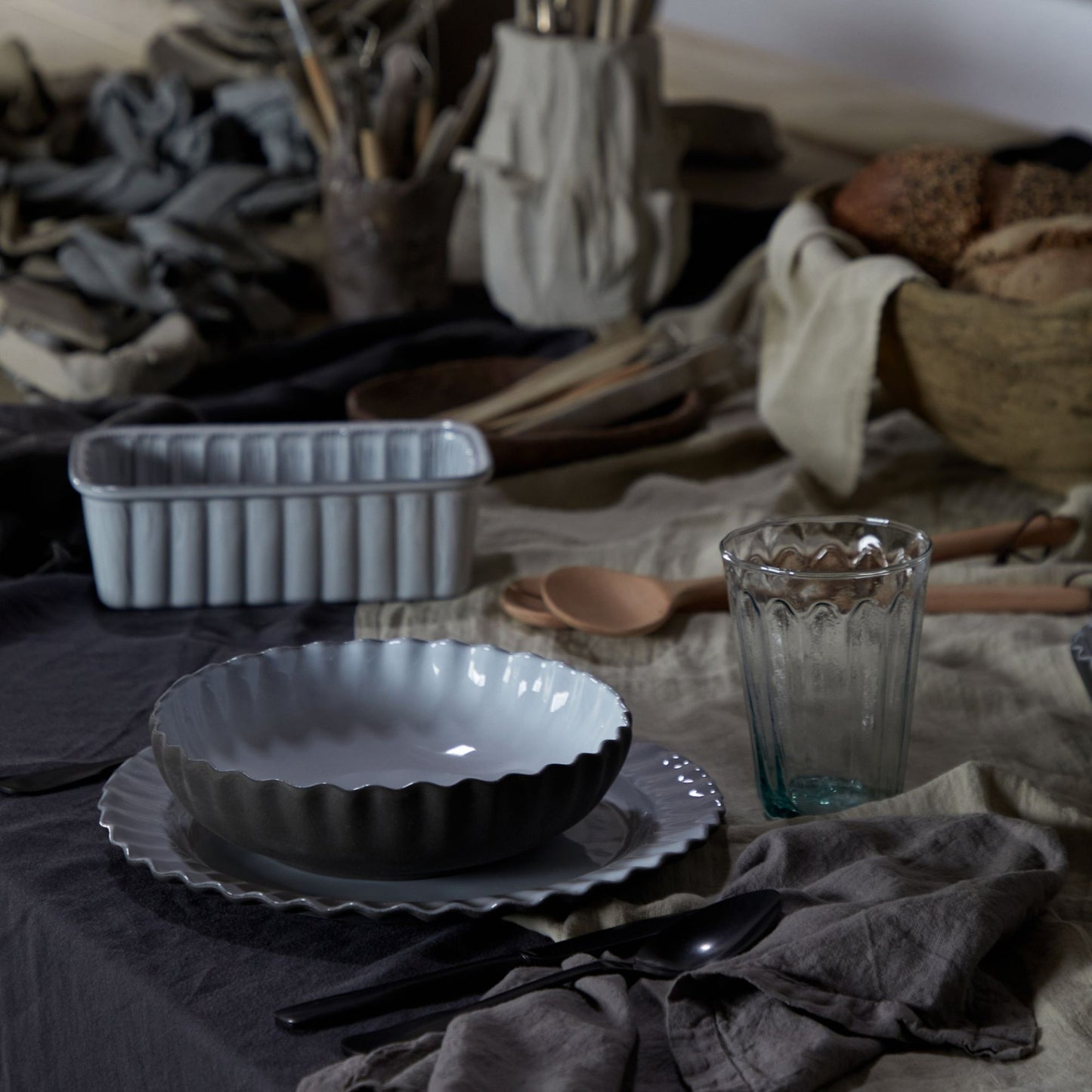 Festa Costa Nova Sustainable Pasta Bowl - 8.25" - Set of 4