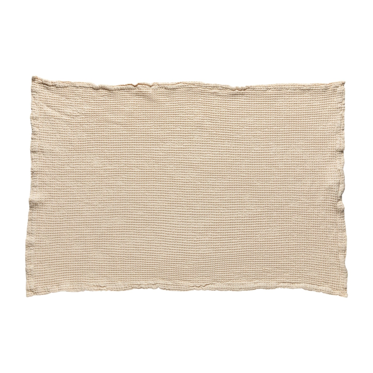 Kitchen Towel Micro Waffle Lido Vanilla - 27.5" x 19.75" - Set of 4