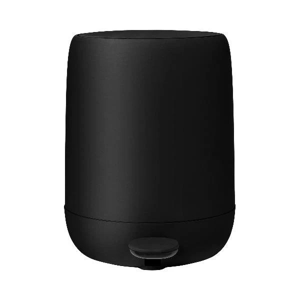 Pedal Bin Wastebasket - blomus SONO BLACK - 3 Liter