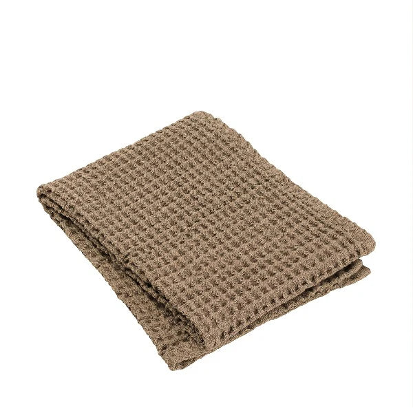 Waffle Jumbo Bath Towel Tan - 28" X 55"