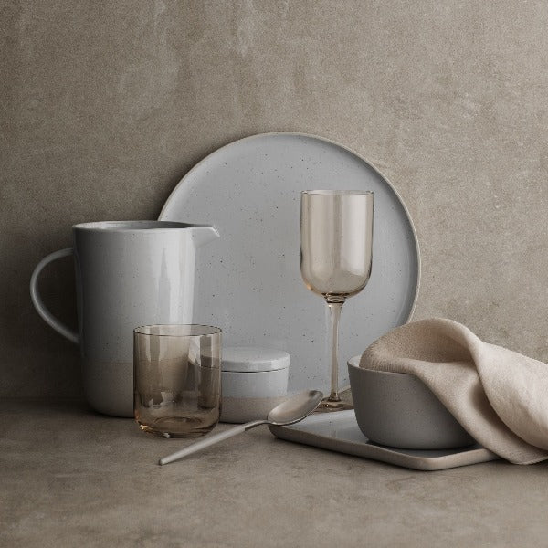 Ceramic Stoneware Pitcher - blomus SABLO CLOUD