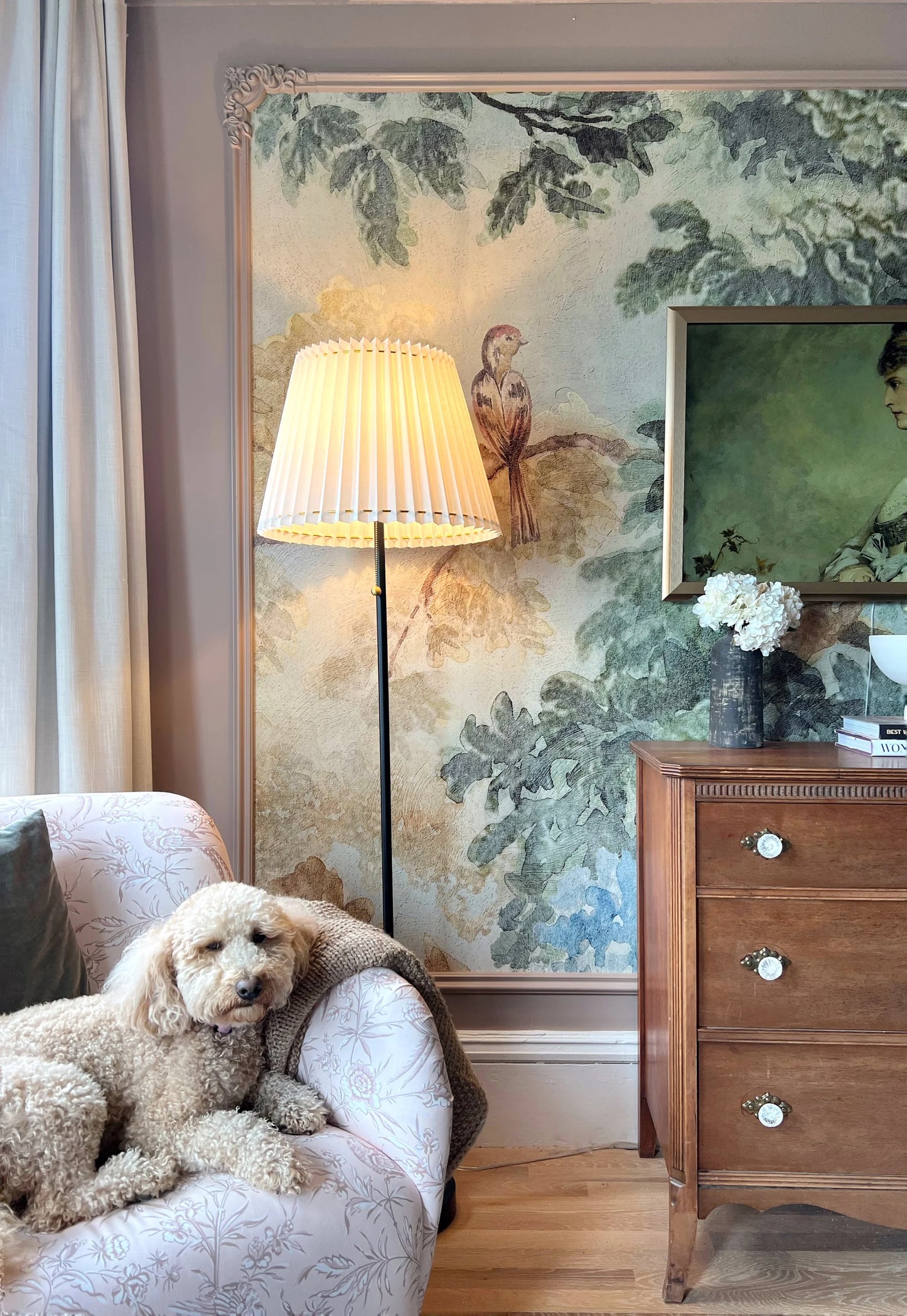 Dakota Black Floor Lamp