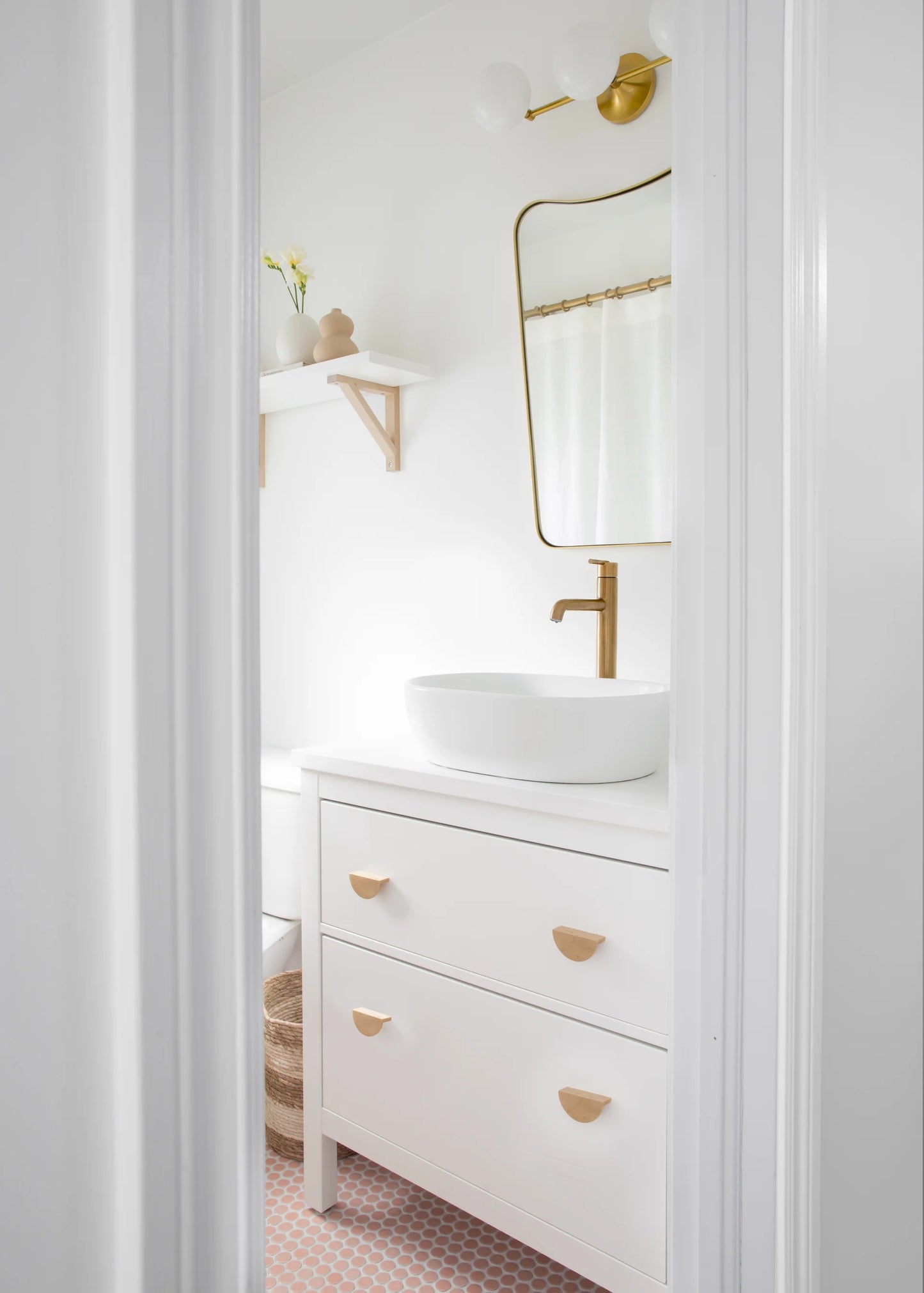 Dolly Glass Bulb 3-Light Wall Sconce