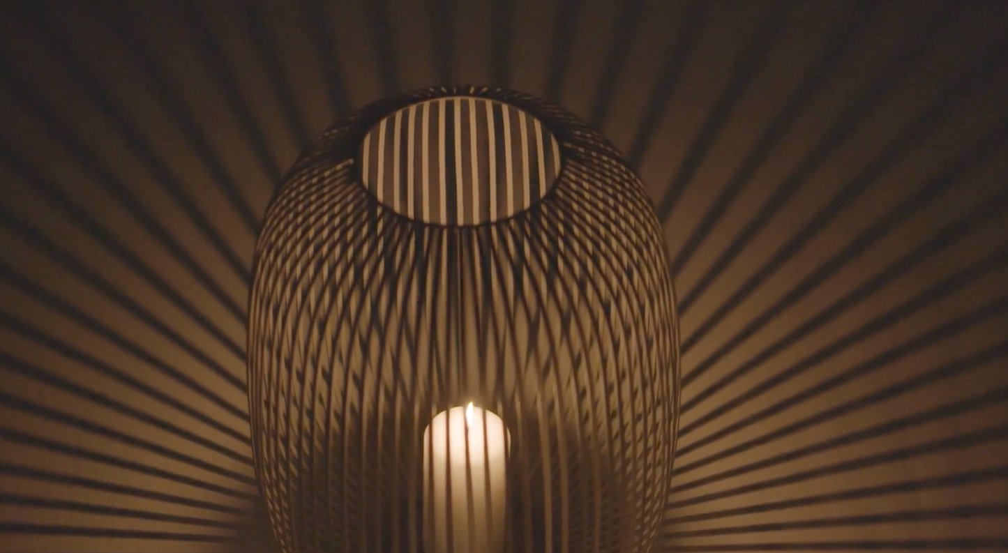 LITO Decorative Lantern Medium blomus WHITE - 11 X 11