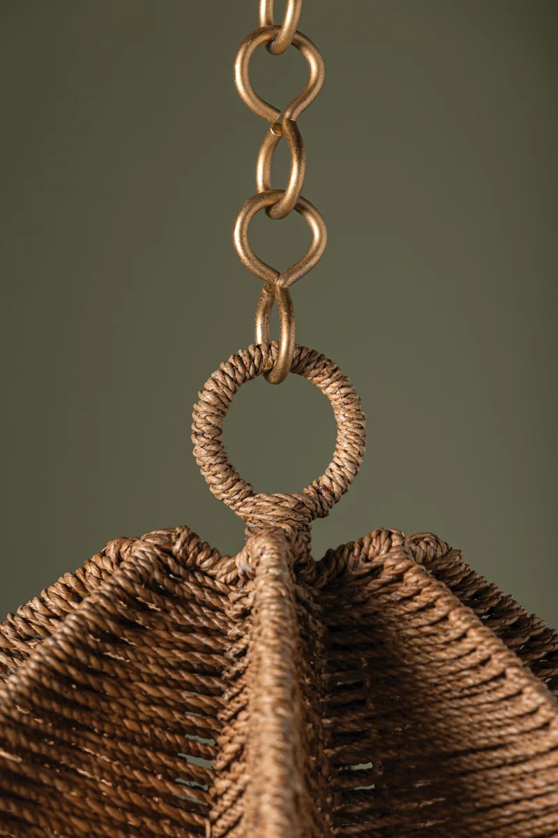Charming Sea Woven Pendant Small