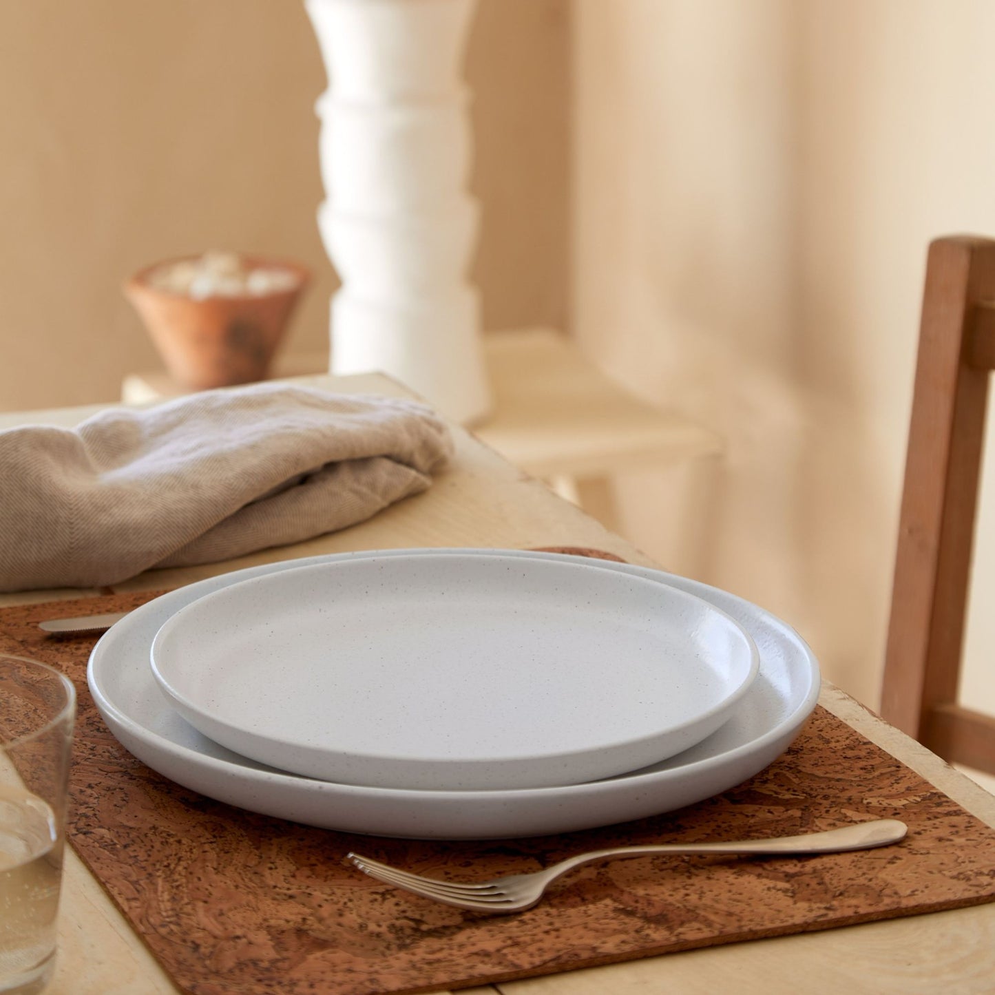 Pacifica Costa Nova Dinner Plate Salt - Set of 4