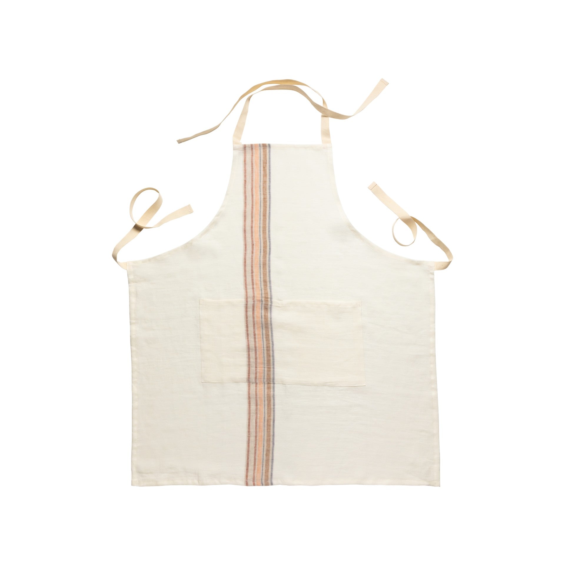 Kitchen Apron 100% Linen Caramel