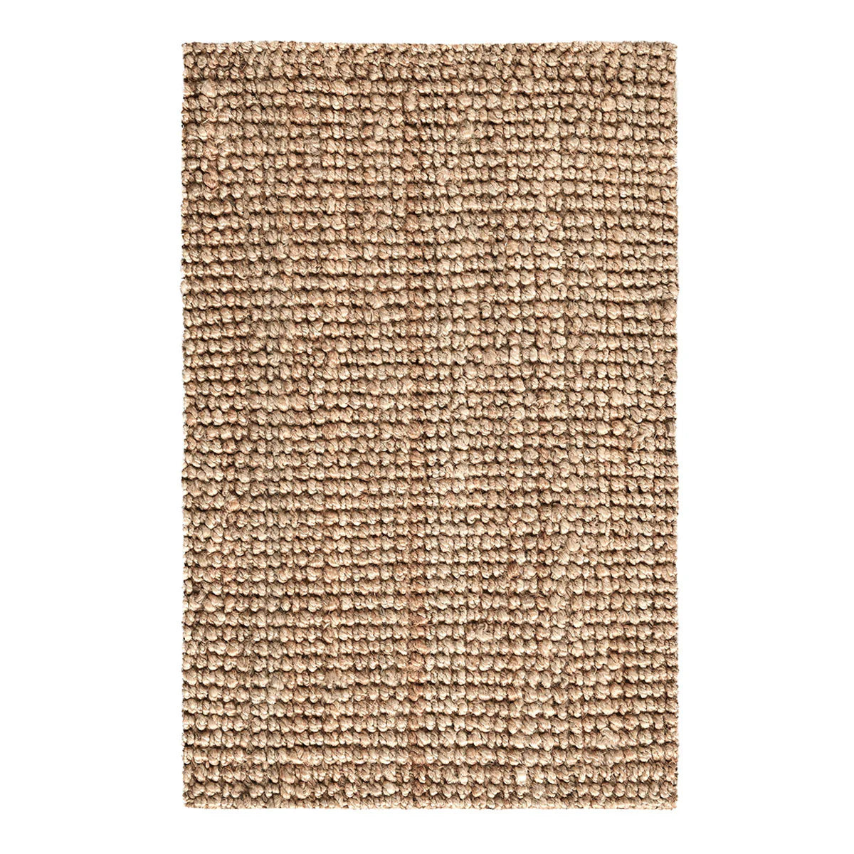 Chunky Handwoven Jute Rug Natural