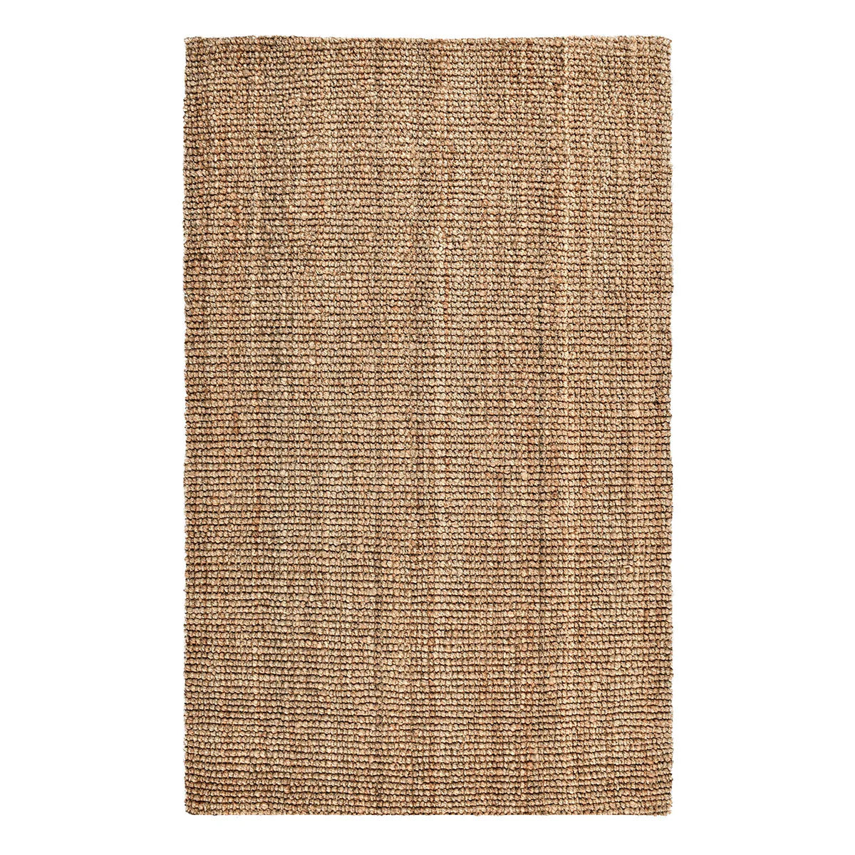 Chunky Handwoven Jute Rug Natural