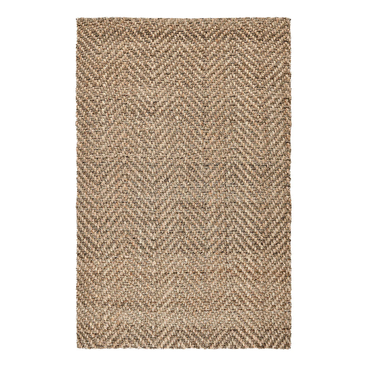 Chunky Handwoven Jute Rug Natural