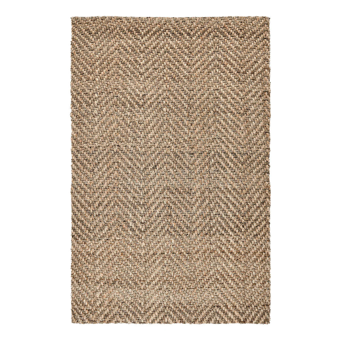 Chunky Handwoven Jute Rug Natural