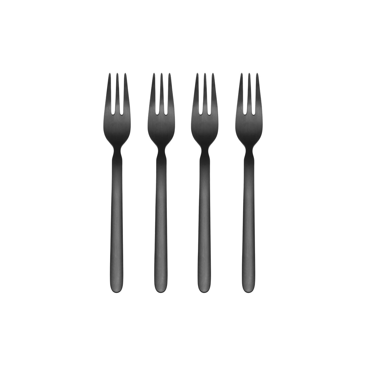 STELLA Cake Forks PVD Coated Stainless Steel Set 4