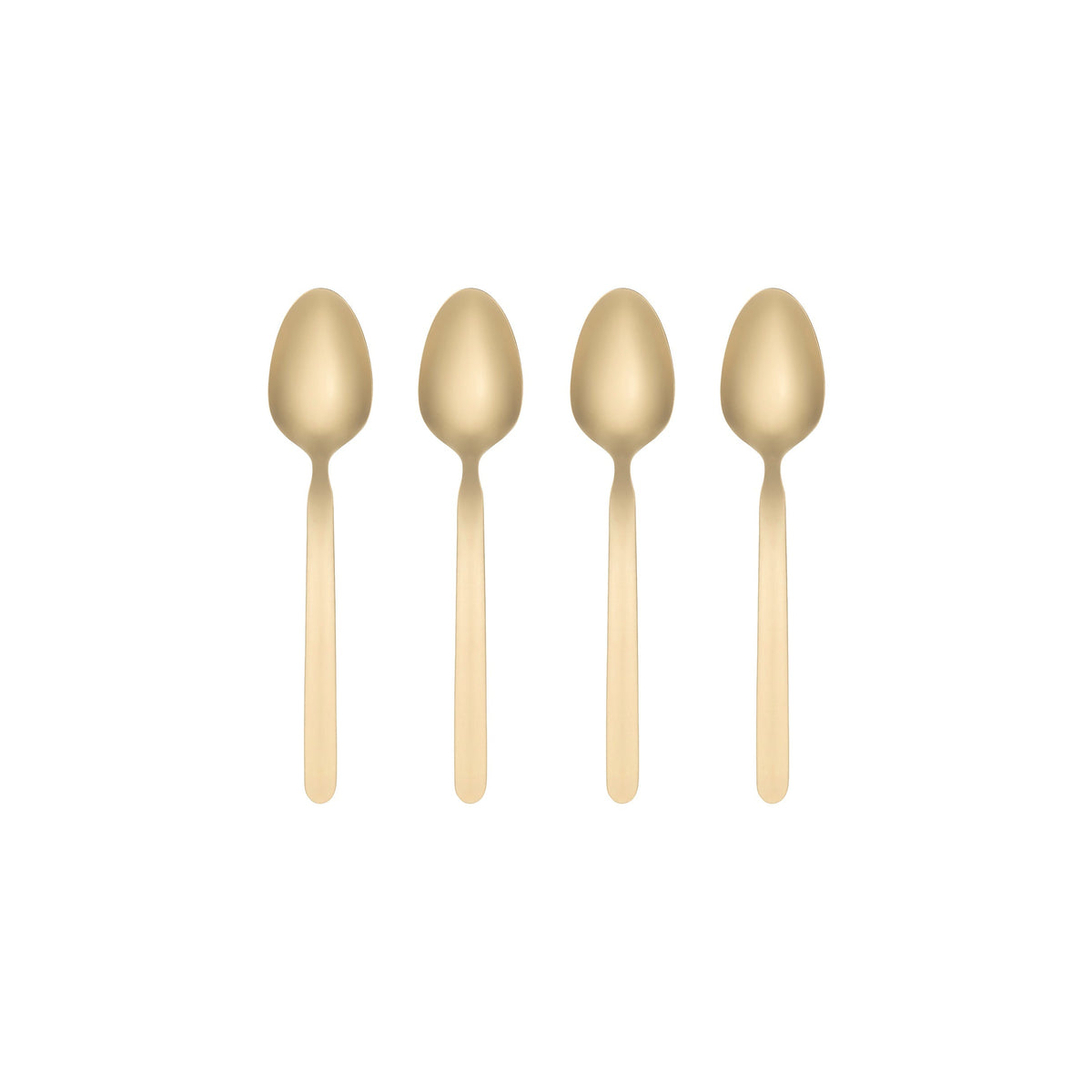 STELLA Espresso Spoons Set 4 PVD Coated Stainless Steel