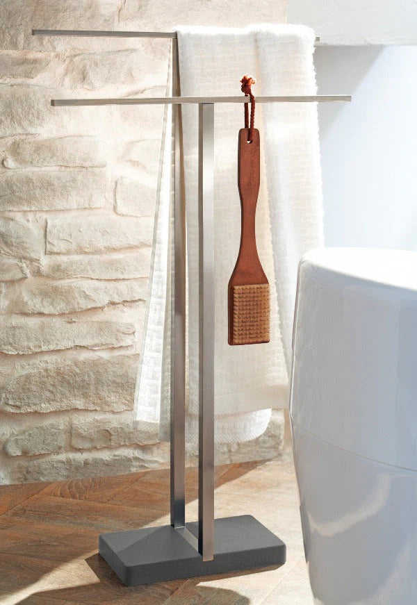 Free Standing Towel Rack - Stainless Steel