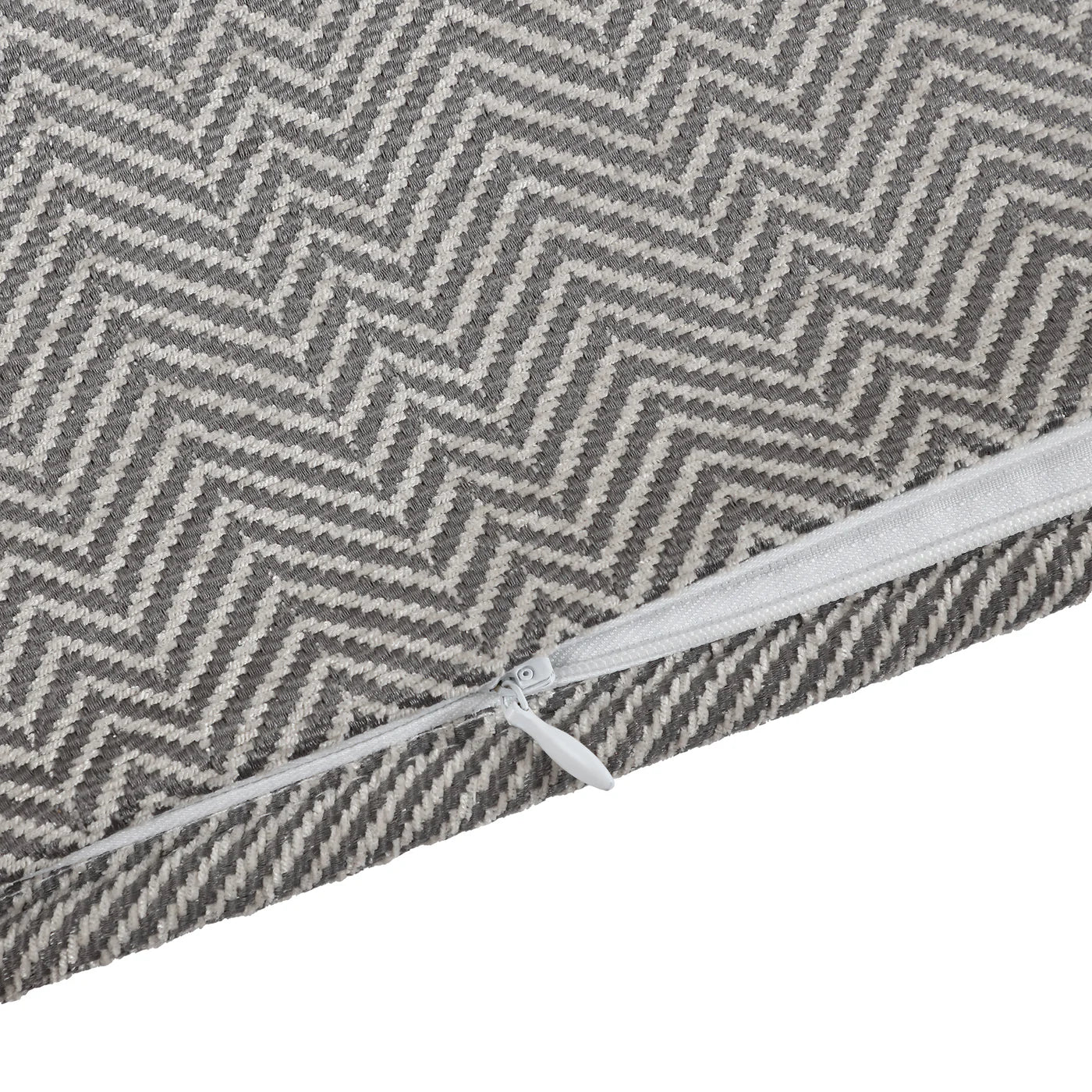 Stetson Chenille Herringbone Bedding Set Taupe