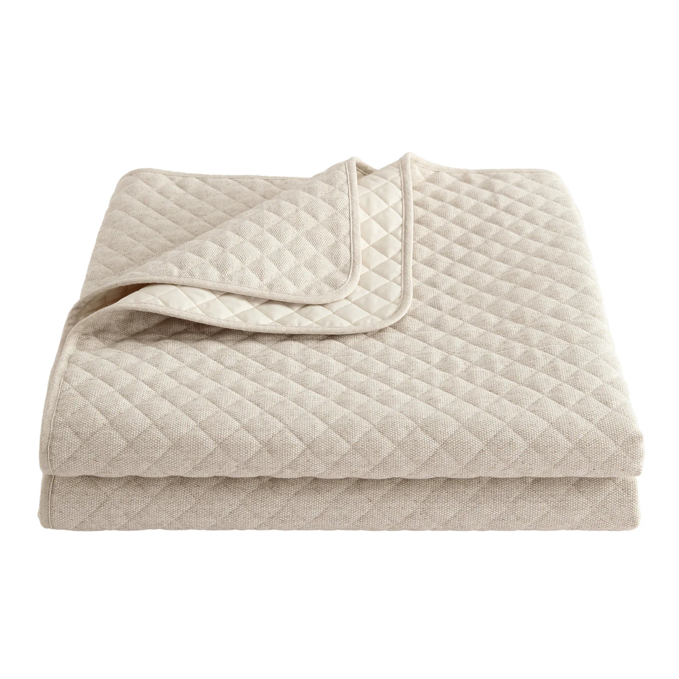 Fawcett Linen Blend Coverlet Set