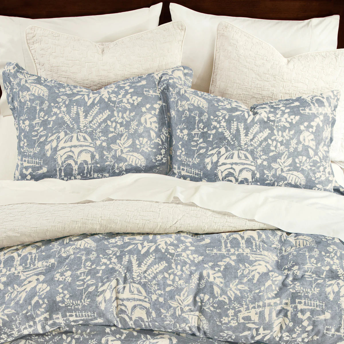 Gina Bedding Set Light Vintage Blue