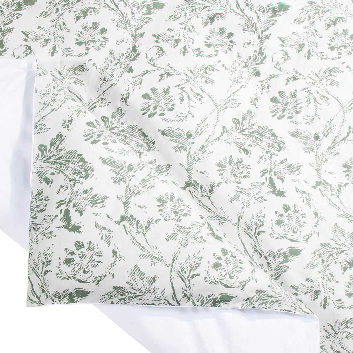 Sage Garden Printed Cotton Comforter Set