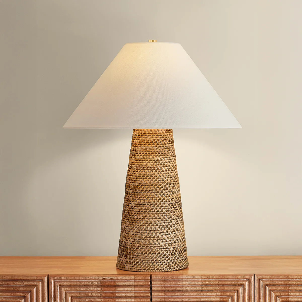 Abode Woven Table Lamp