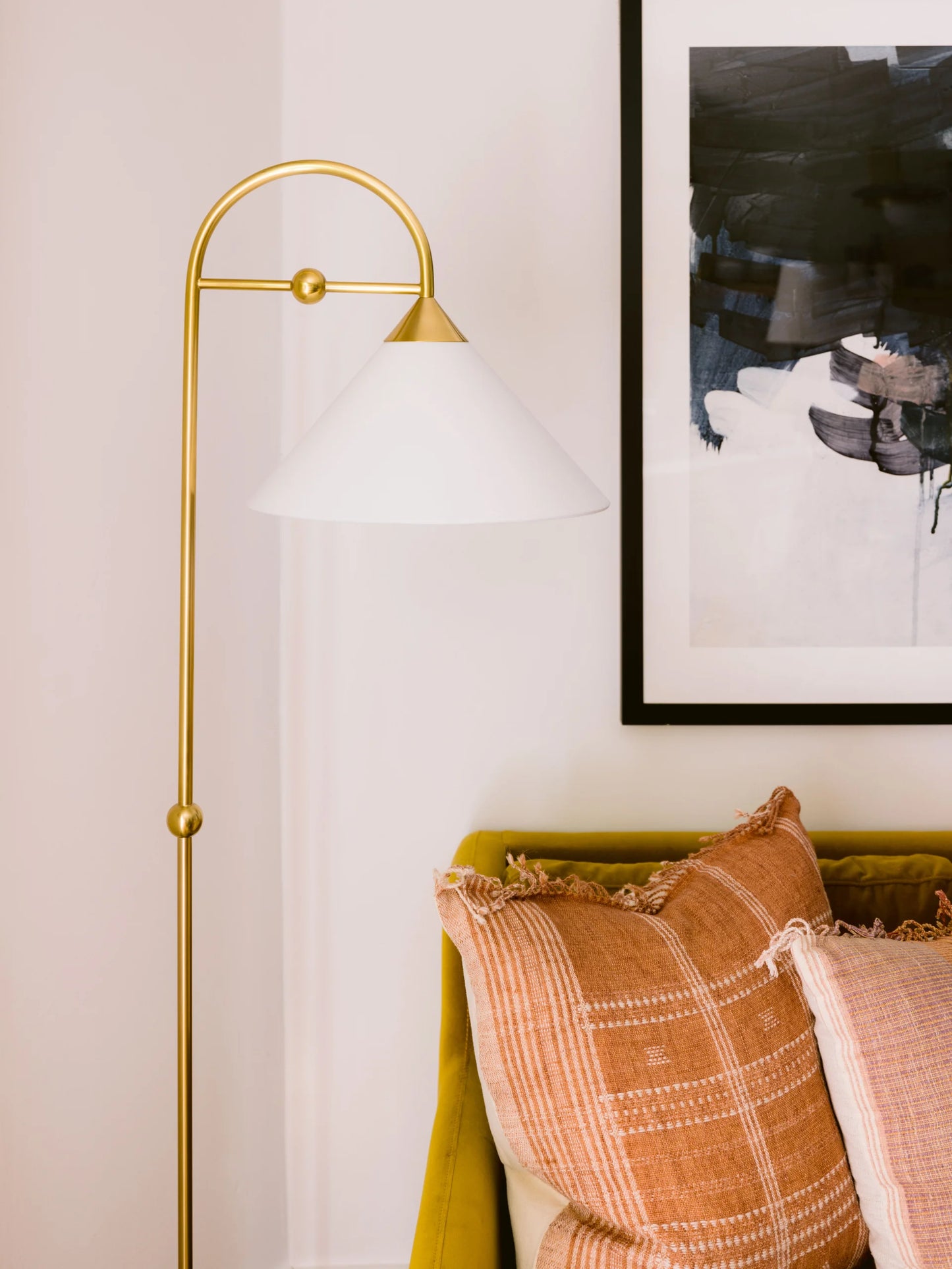 Sammy Brass Floor Lamp