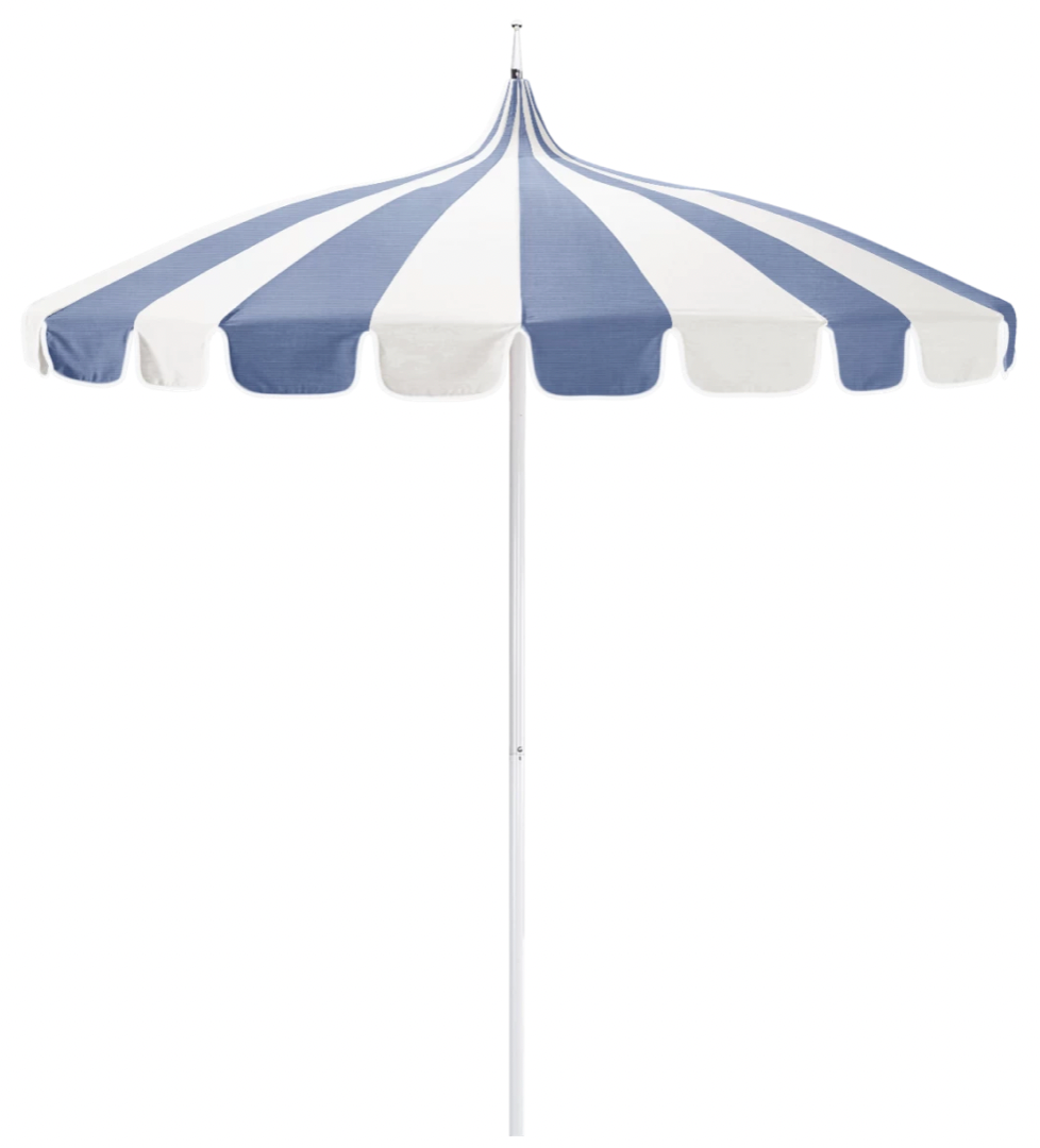 Vintage Pagoda Air Sunbrella Patio Umbrella 8.5 ft.