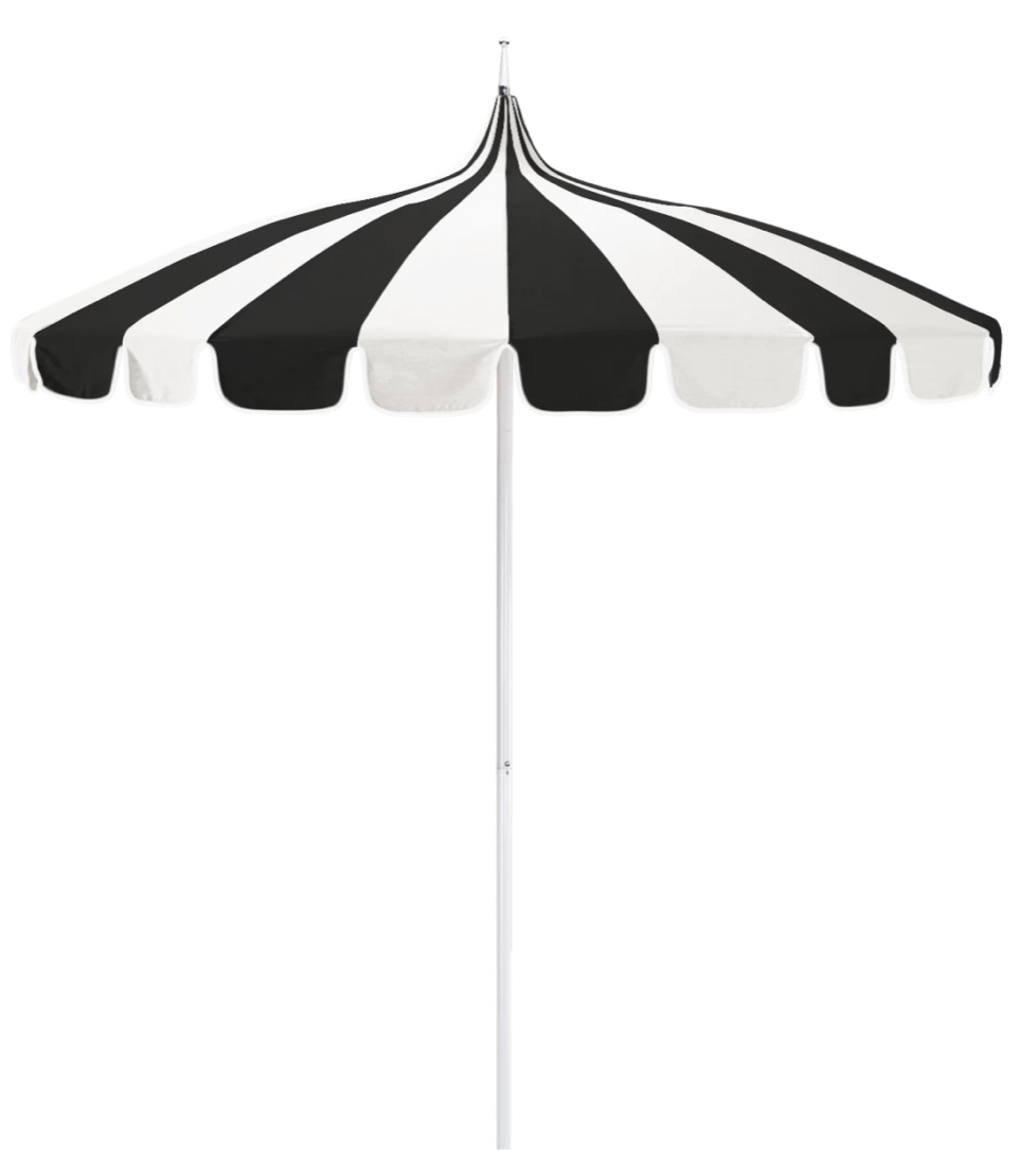 Vintage Pagoda Sunbrella Patio Umbrella 8.5 ft.