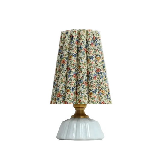 Sharla Floral Scallop Counter Lamp