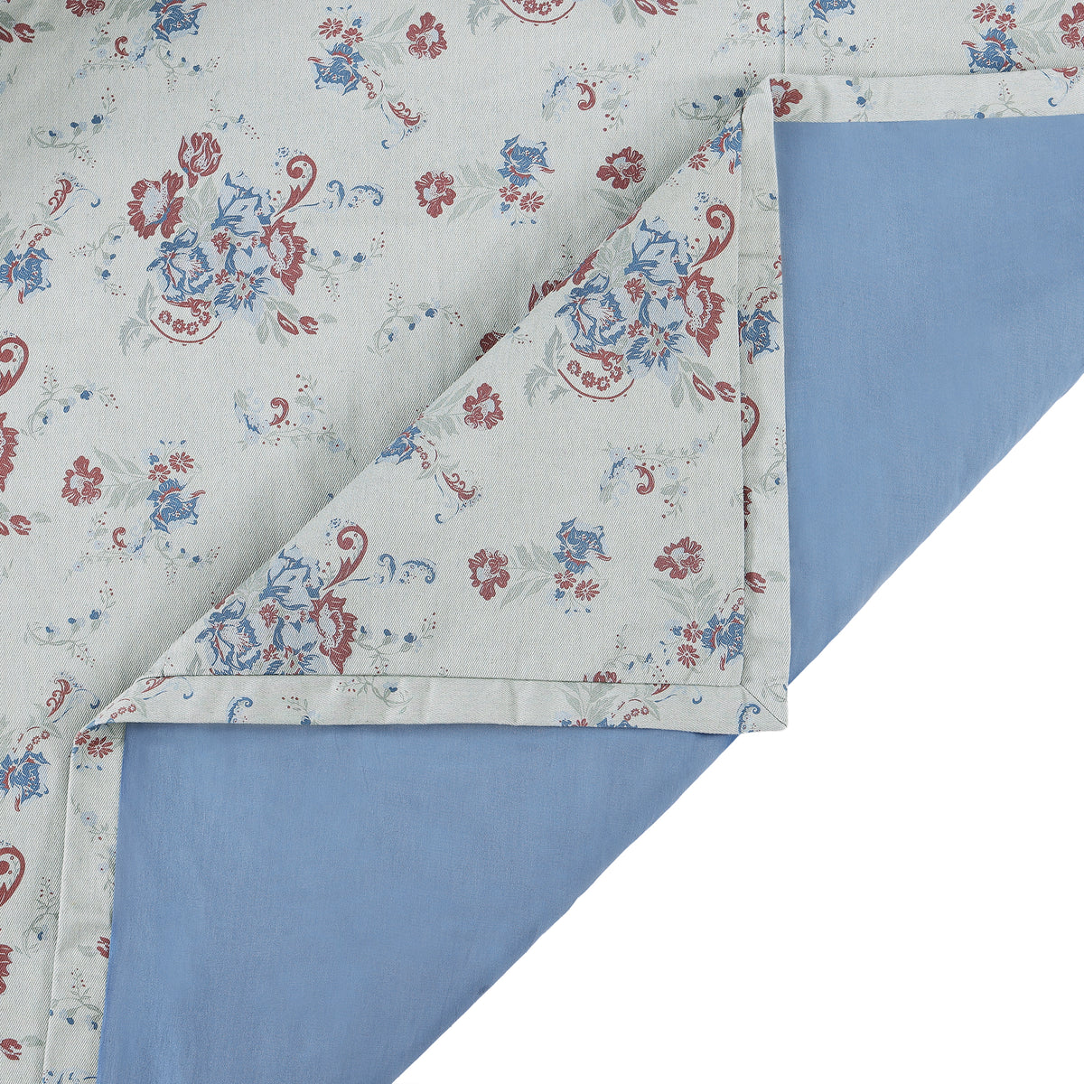 Rosalinda Floral Washed Denim Bedding Set