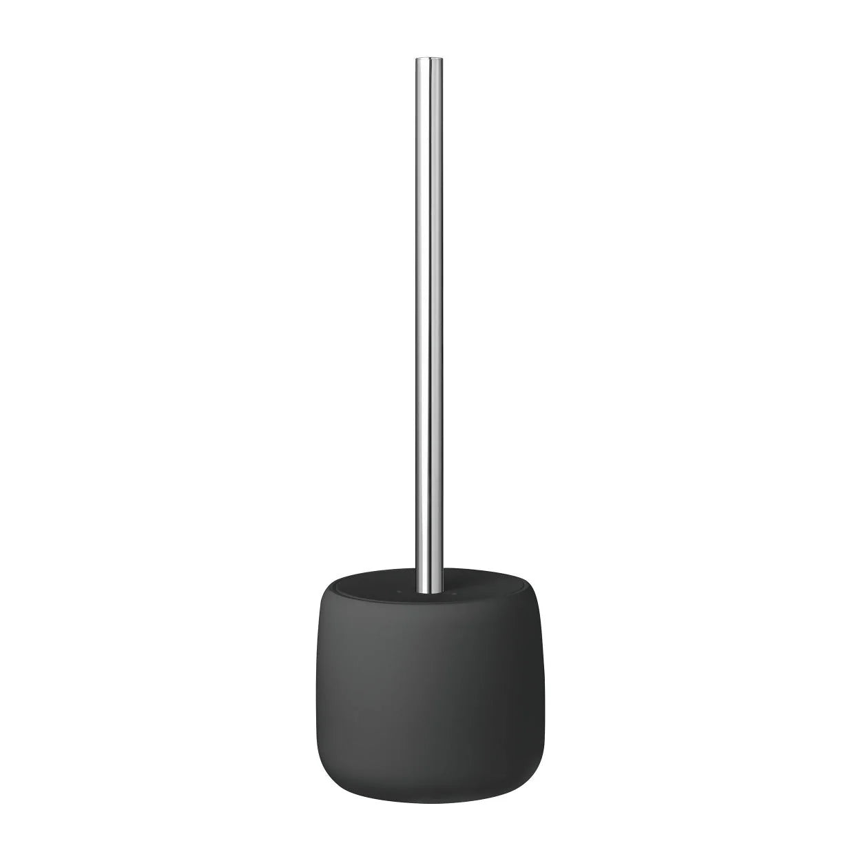 Plunger and Decorative Holder - blomus SONO Black
